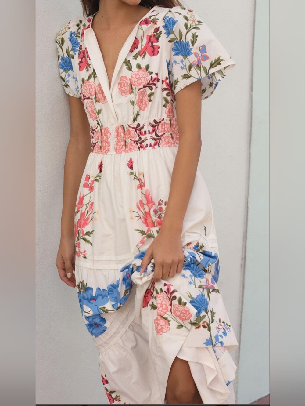 Anthropologie The Somerset Maxi Dress.  Floral Print - Picture 3 of 8